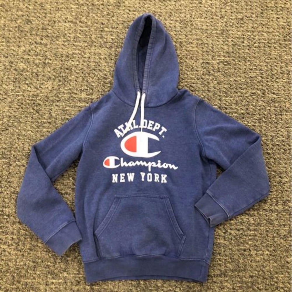 Champion Blue Hoodie
